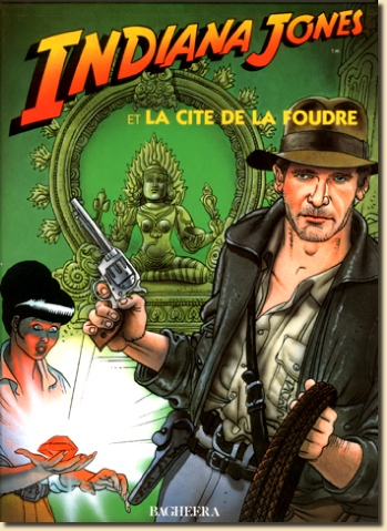 Indiana Jones et la cité de la Foudre - Couverture